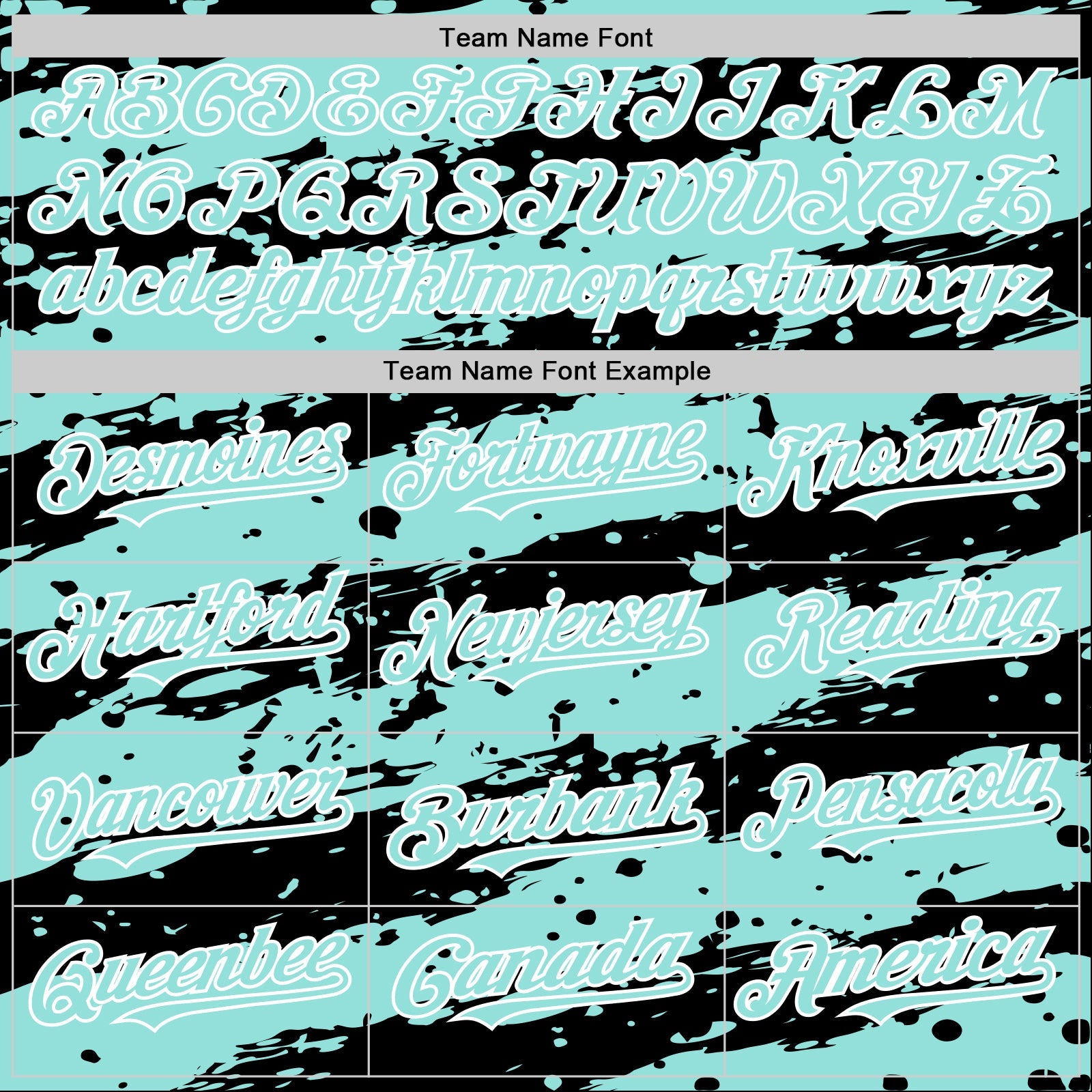 Custom Black Ice Blue-White Splash 3D Pattern Design Bomber Full-Snap Varsity Letterman Hoodie Jacket view 5