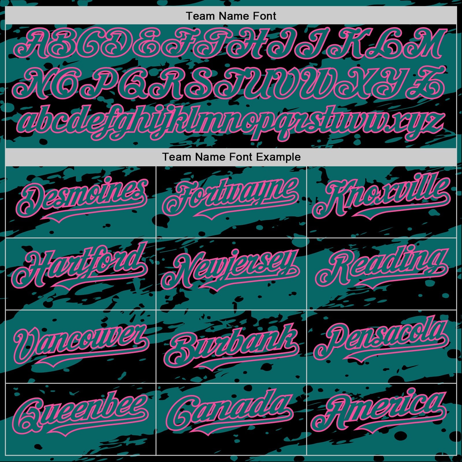 Custom Black Teal-Pink Splash 3D Pattern Design Bomber Full-Snap Varsity Letterman Hoodie Jacket view 5