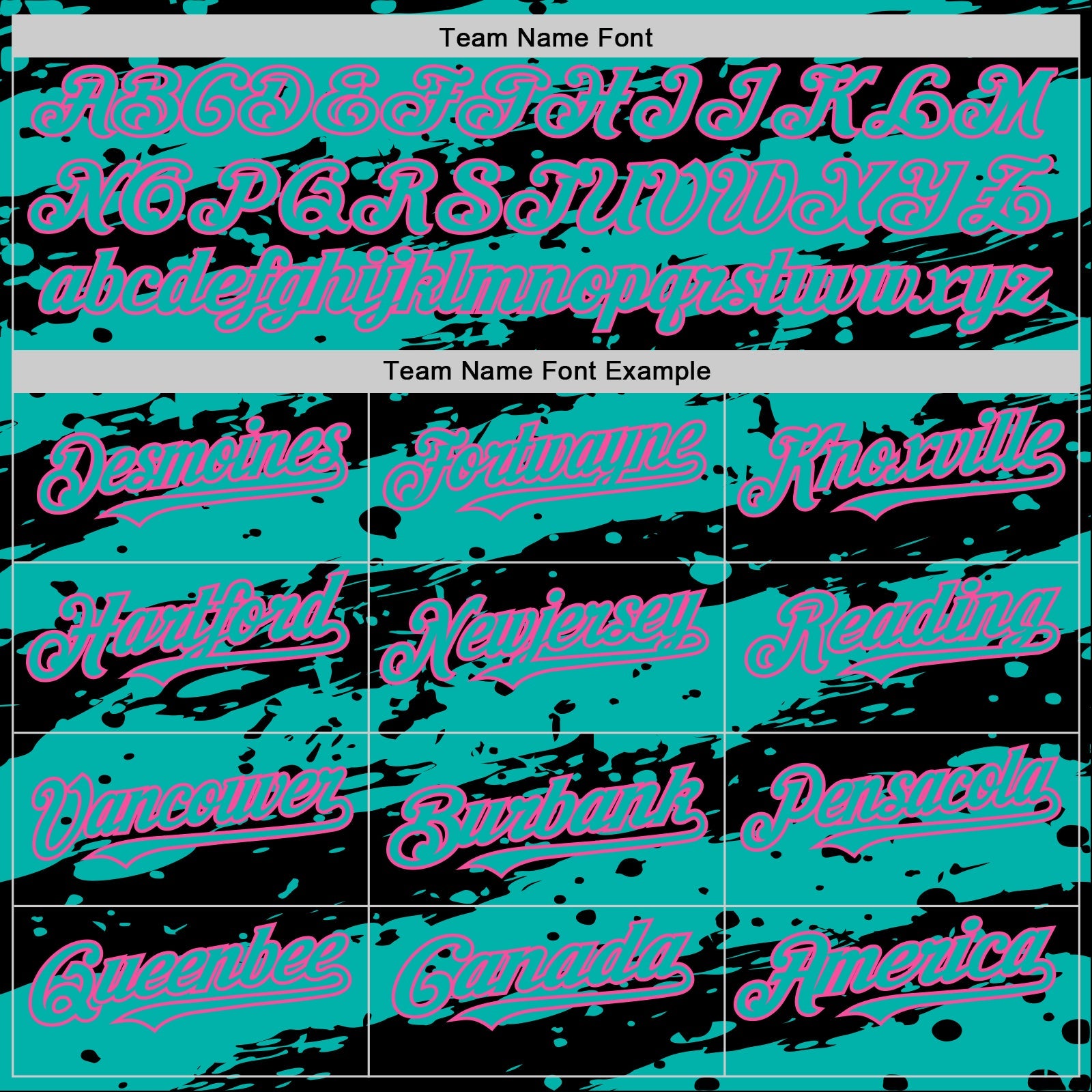Custom Black Aqua-Pink Splash 3D Pattern Design Bomber Full-Snap Varsity Letterman Hoodie Jacket view 5