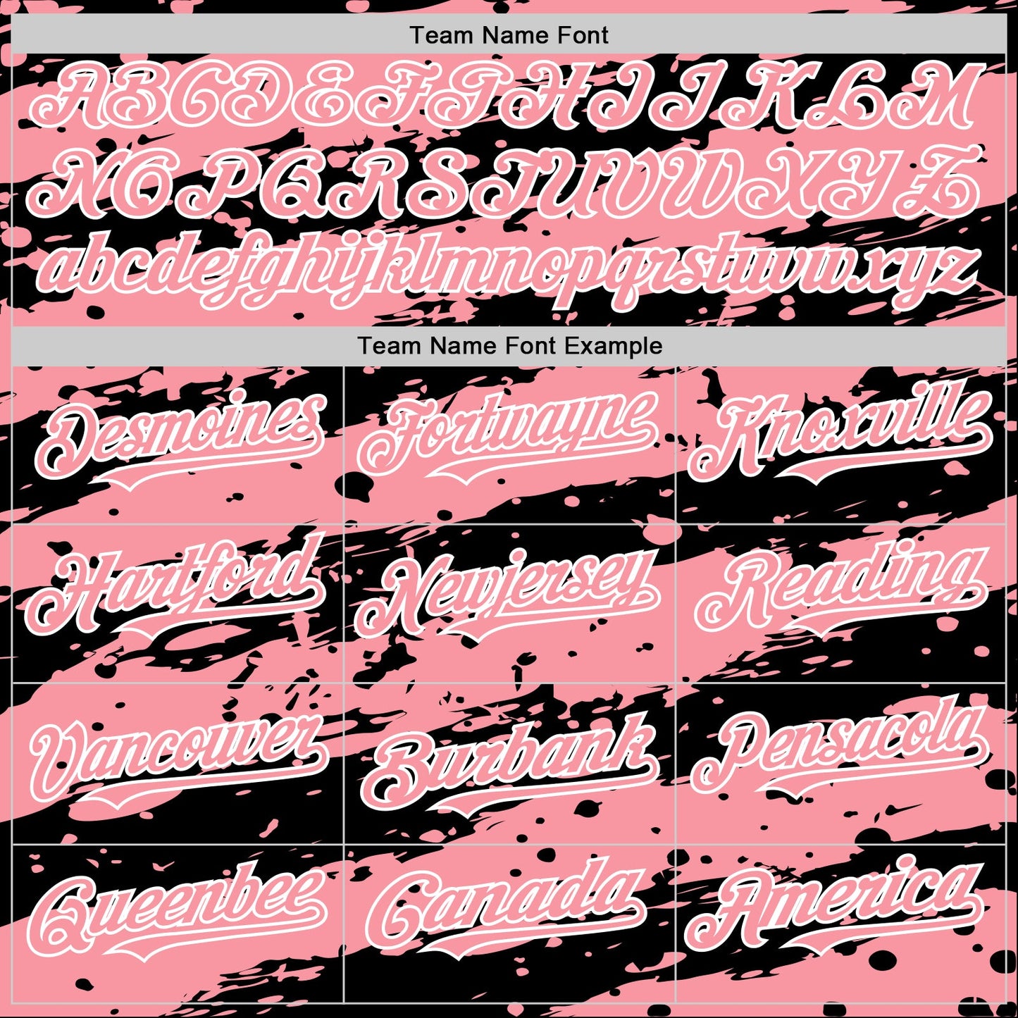 Custom Black Medium Pink-White Splash 3D Pattern Design Bomber Full-Snap Varsity Letterman Hoodie Jacket view 5