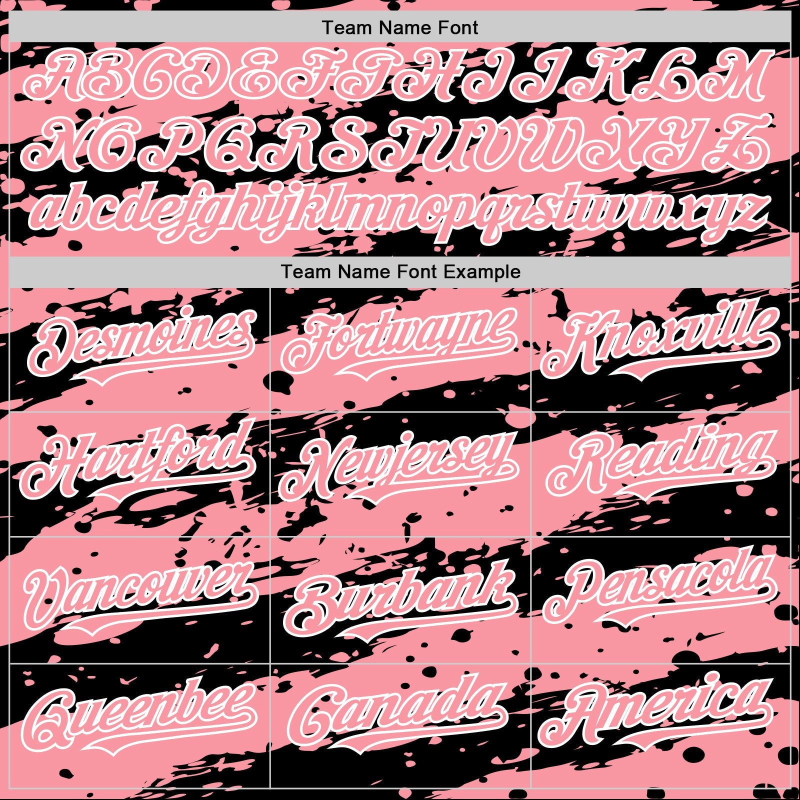 Custom Black Medium Pink-White Splash 3D Pattern Design Bomber Full-Snap Varsity Letterman Hoodie Jacket view 5
