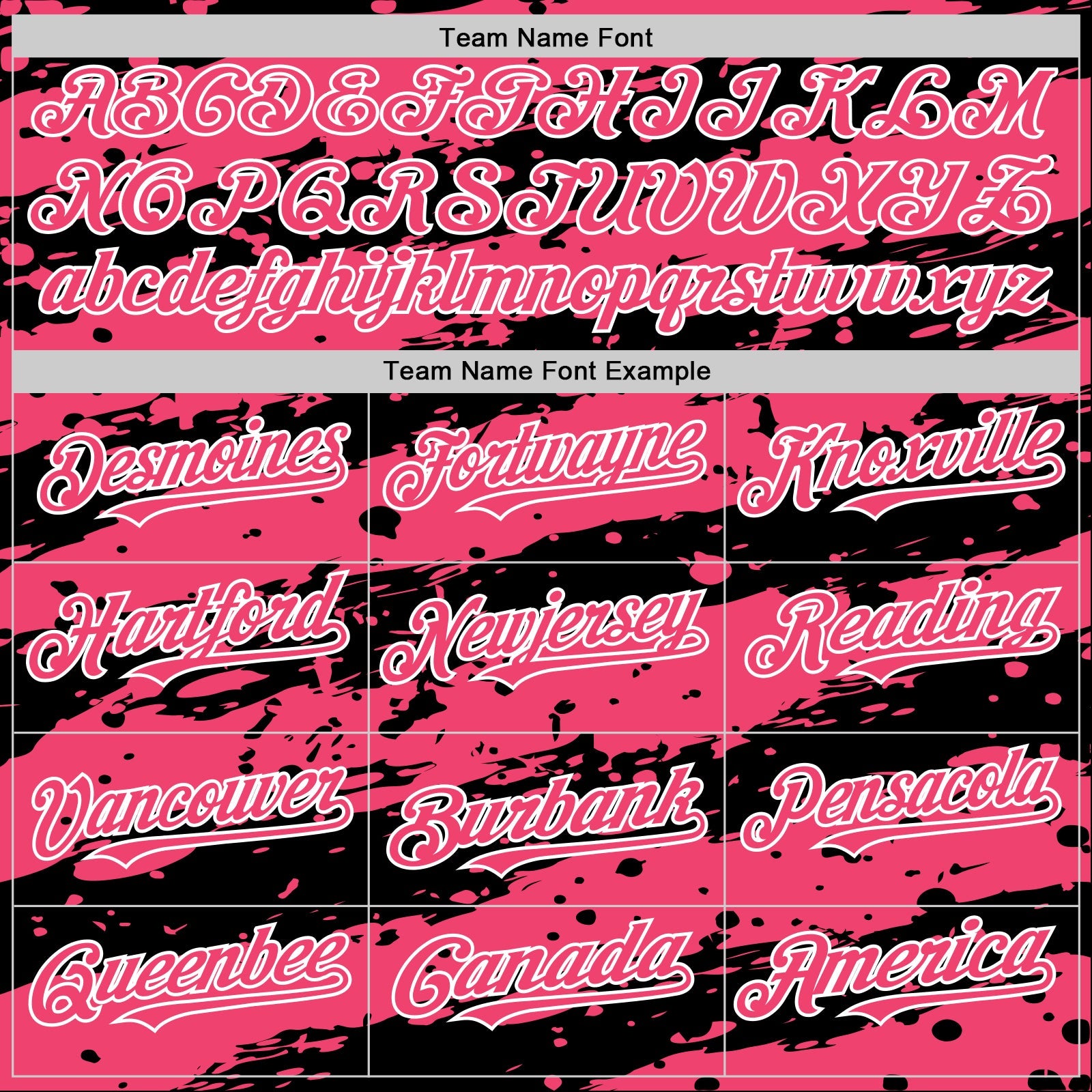 Custom Black Neon Pink-White Splash 3D Pattern Design Bomber Full-Snap Varsity Letterman Hoodie Jacket view 5