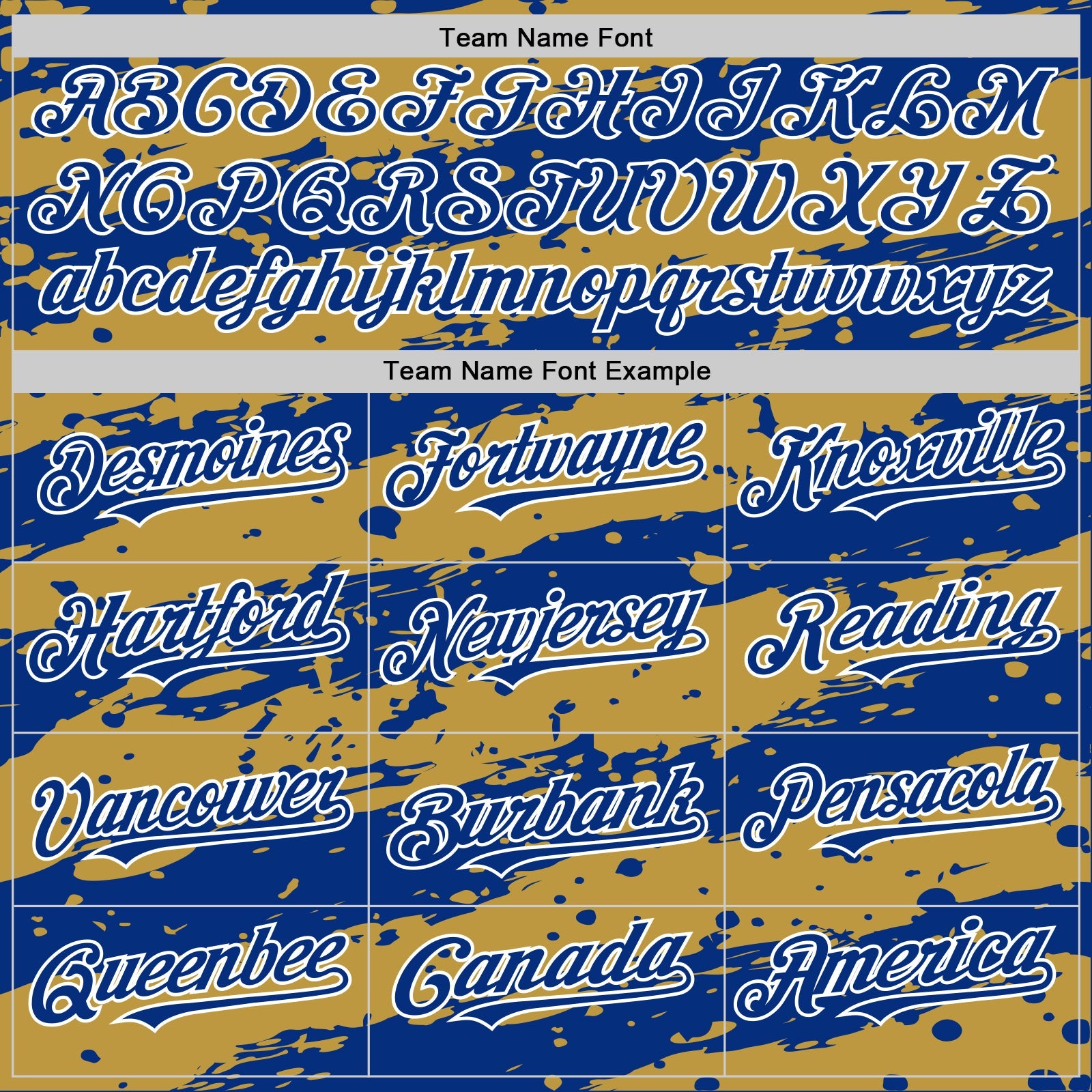 Custom Old Gold Royal-White Splash 3D Pattern Design Bomber Full-Snap Varsity Letterman Hoodie Jacket view 5