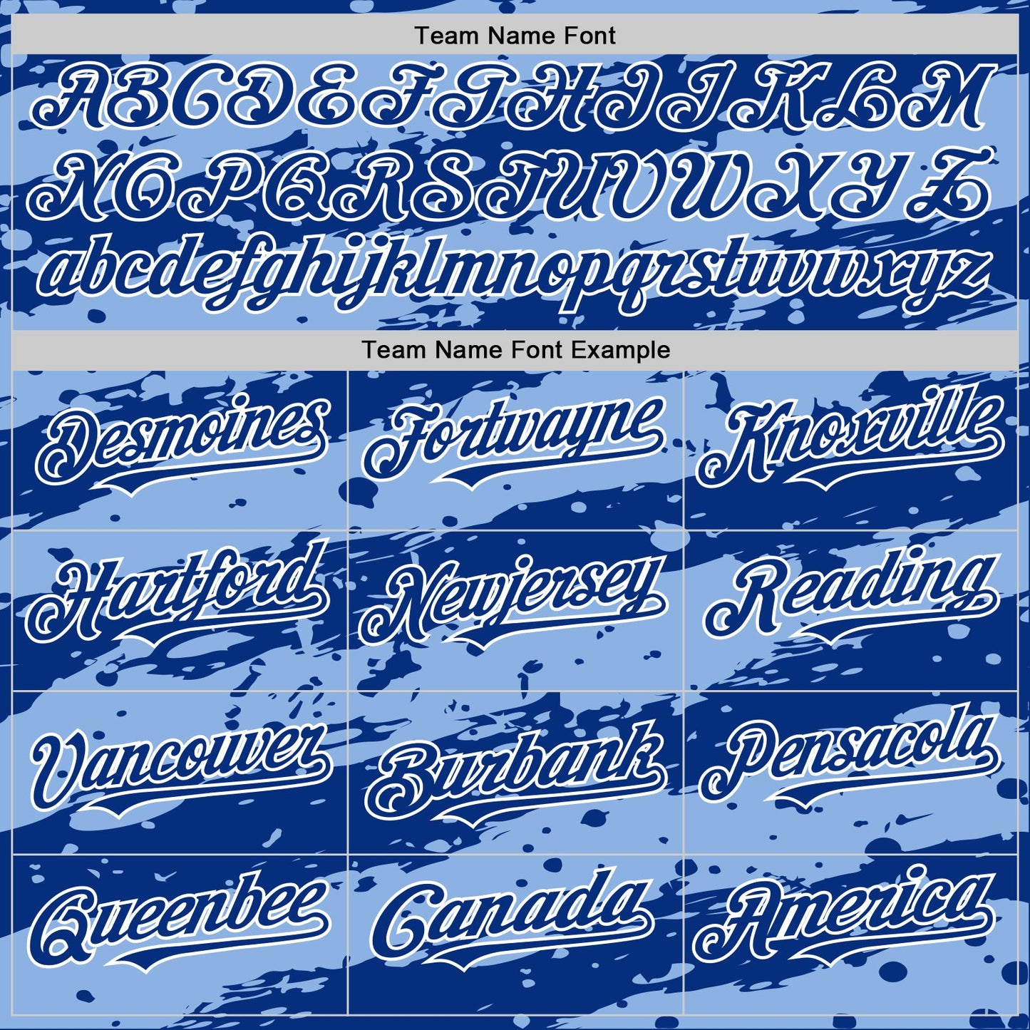 Custom Light Blue Royal-White Splash 3D Pattern Design Bomber Full-Snap Varsity Letterman Hoodie Jacket view 5