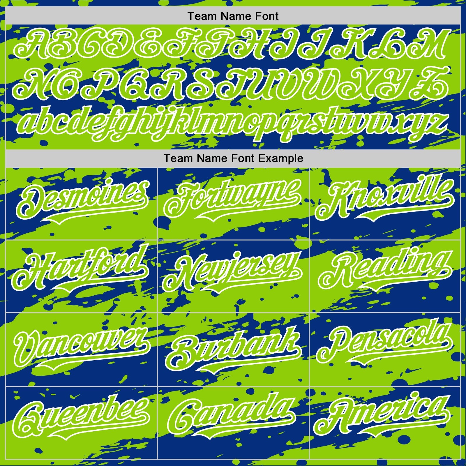 Custom Royal Neon Green-White Splash 3D Pattern Design Bomber Full-Snap Varsity Letterman Hoodie Jacket view 5