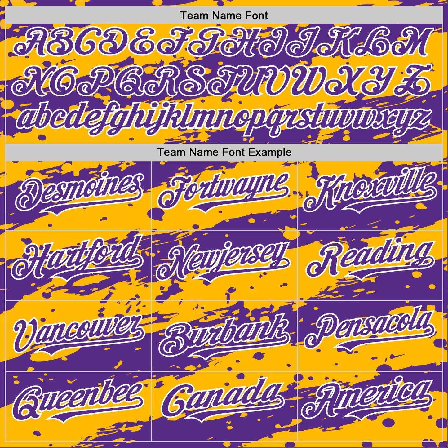 Custom Gold Purple-White Splash 3D Pattern Design Bomber Full-Snap Varsity Letterman Hoodie Jacket view 5