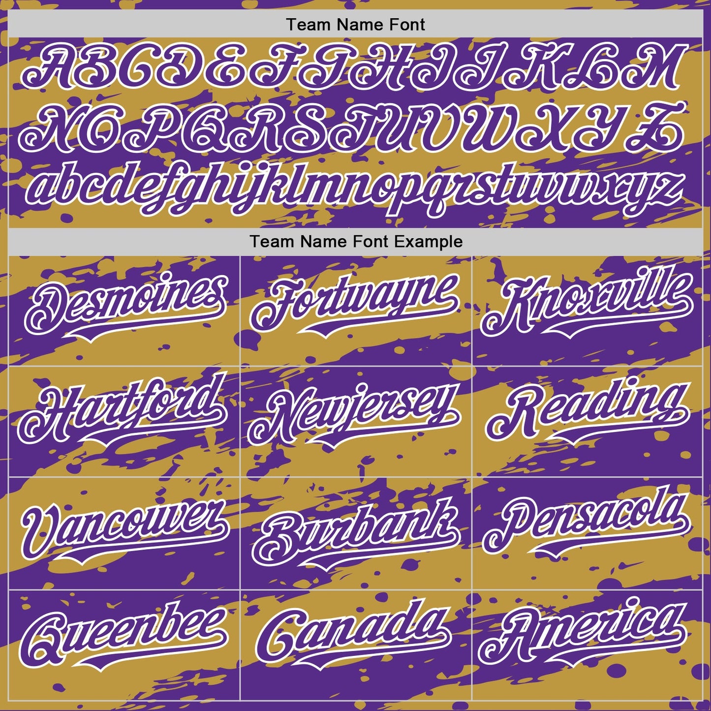 Custom Old Gold Purple-White Splash 3D Pattern Design Bomber Full-Snap Varsity Letterman Hoodie Jacket view 5