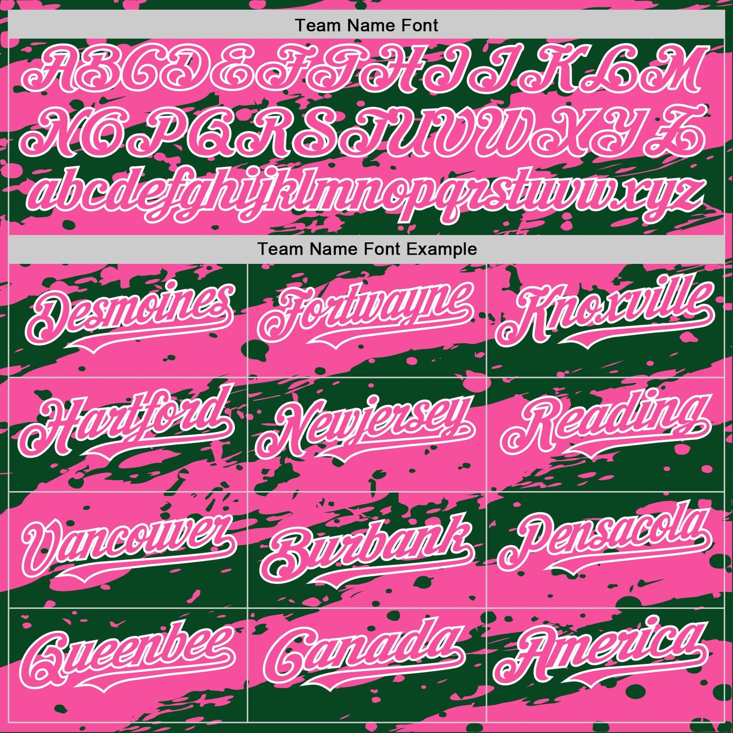 Custom Green Pink-White Splash 3D Pattern Design Bomber Full-Snap Varsity Letterman Hoodie Jacket view 5