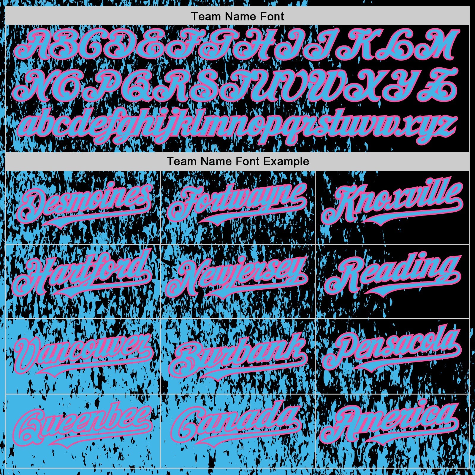 Custom Black Sky Blue-Pink Abstract Fragment Art 3D Pattern Design Bomber Full-Snap Varsity Letterman Hoodie Jacket view 5