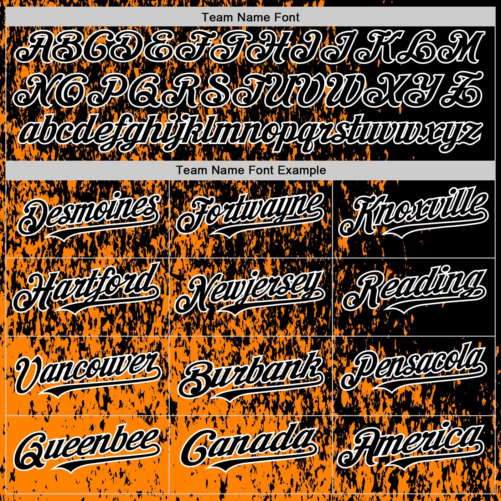 Custom Bay Orange Black-White Abstract Fragment Art 3D Pattern Design Bomber Full-Snap Varsity Letterman Hoodie Jacket view 5