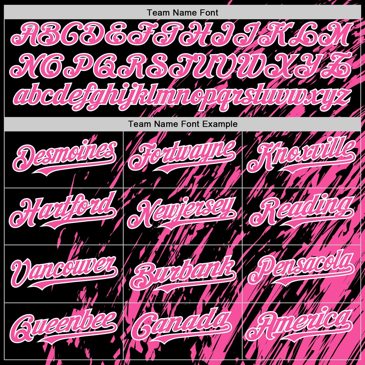 Custom Black Pink-White 3D Pattern Design Bomber Full-Snap Varsity Letterman Hoodie Jacket view 5
