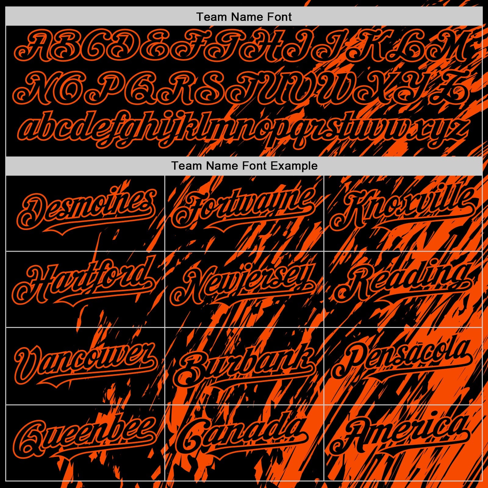 Custom Black Black-Orange 3D Pattern Design Bomber Full-Snap Varsity Letterman Hoodie Jacket view 5