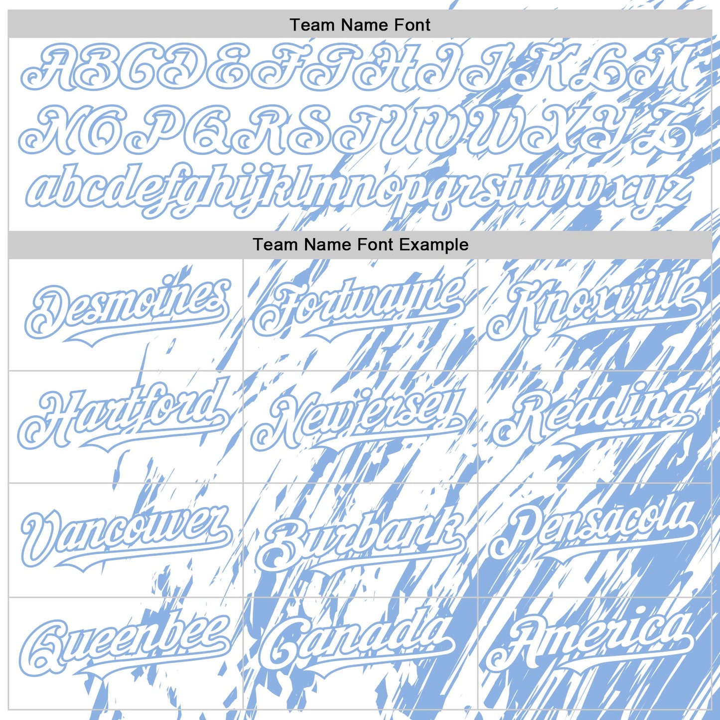 Custom White White-Light Blue 3D Pattern Design Bomber Full-Snap Varsity Letterman Hoodie Jacket view 5