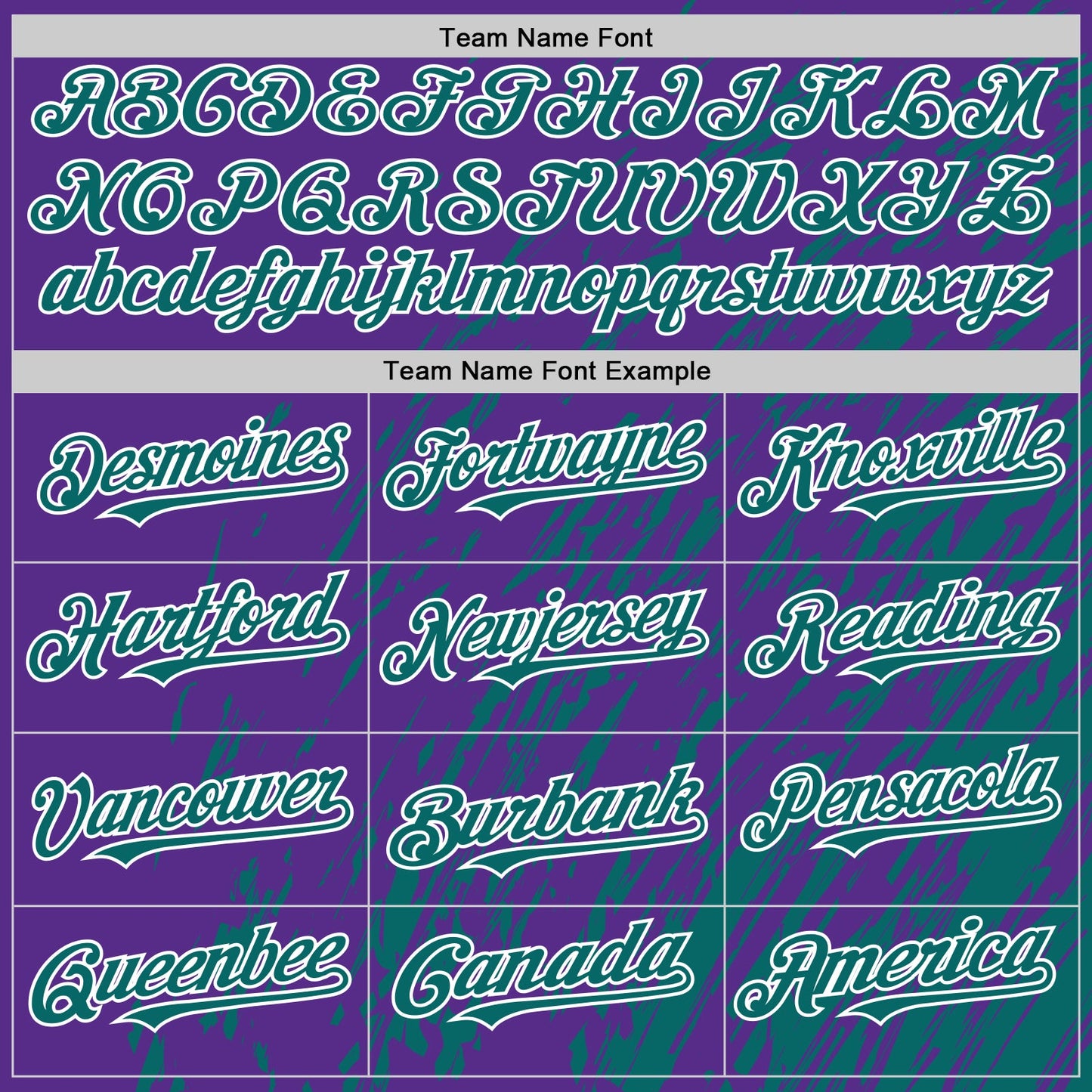 Custom Purple Teal-White 3D Pattern Design Bomber Full-Snap Varsity Letterman Hoodie Jacket view 5