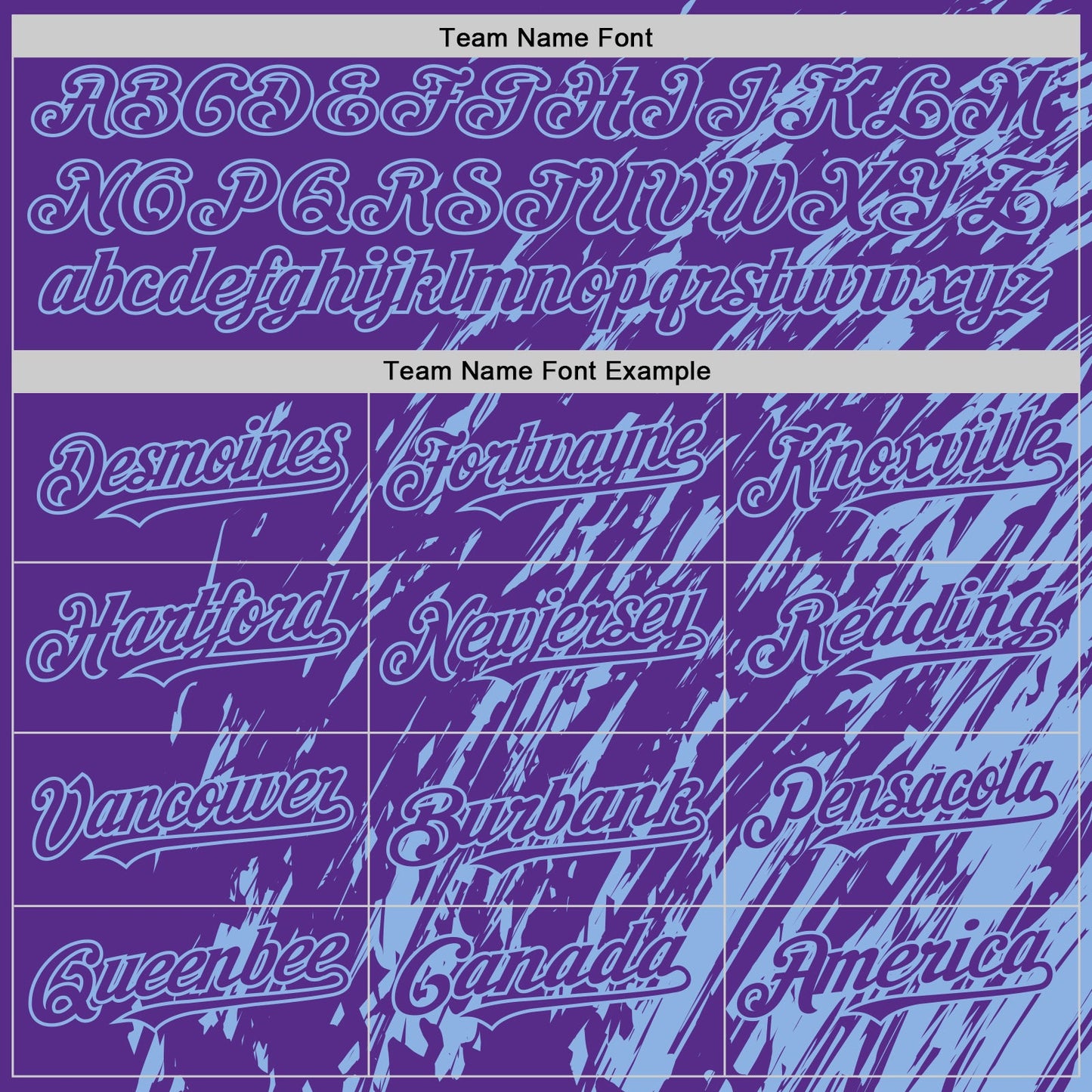 Custom Purple Purple-Light Blue 3D Pattern Design Bomber Full-Snap Varsity Letterman Hoodie Jacket view 5