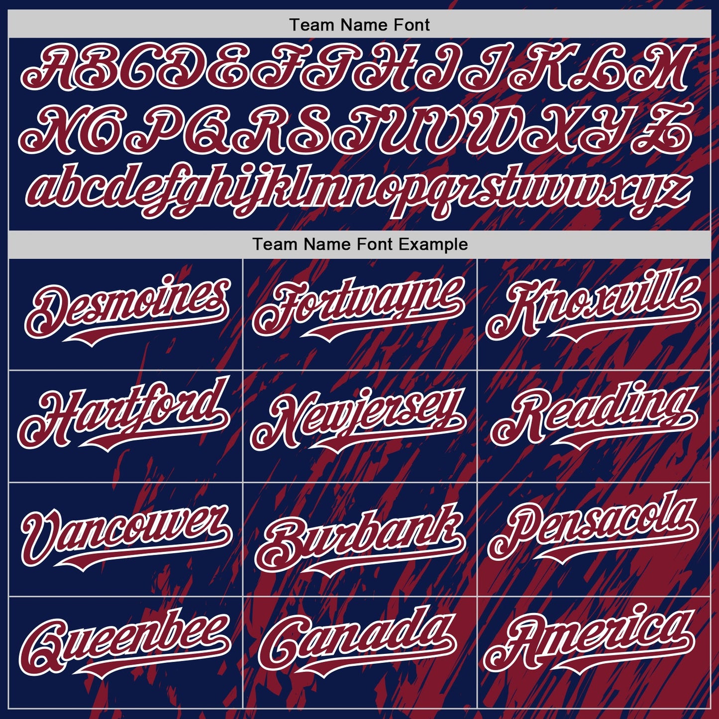 Custom Navy Crimson-White 3D Pattern Design Bomber Full-Snap Varsity Letterman Hoodie Jacket view 5