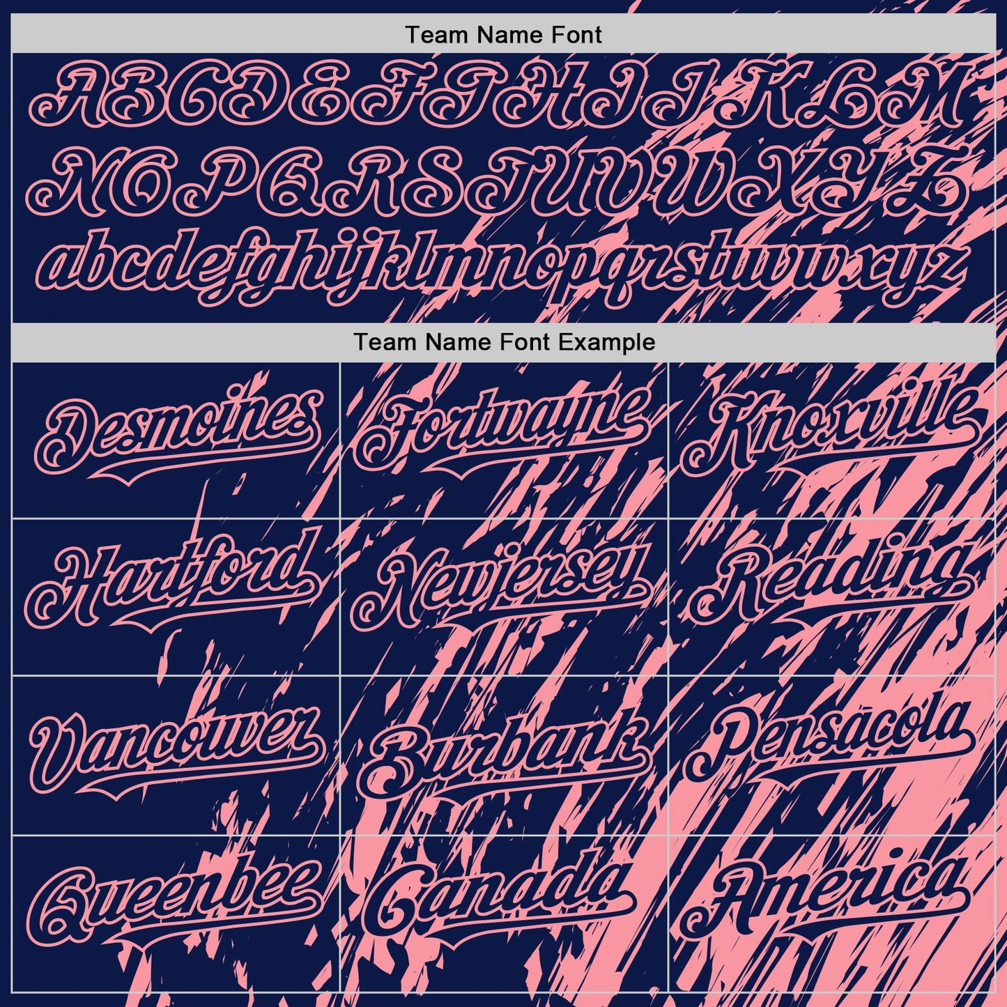 Custom Navy Navy-Medium Pink 3D Pattern Design Bomber Full-Snap Varsity Letterman Hoodie Jacket view 5
