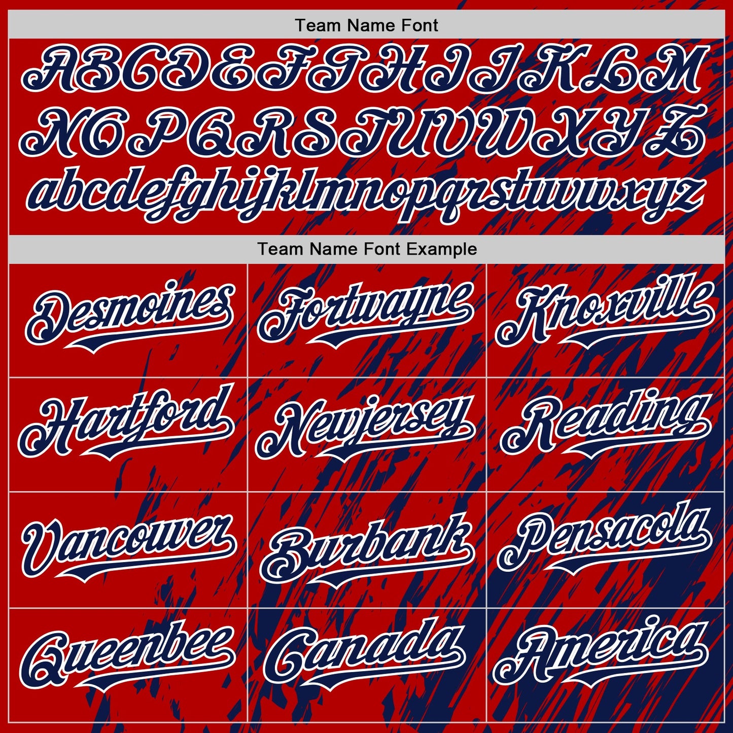 Custom Red Navy-White 3D Pattern Design Bomber Full-Snap Varsity Letterman Hoodie Jacket view 5