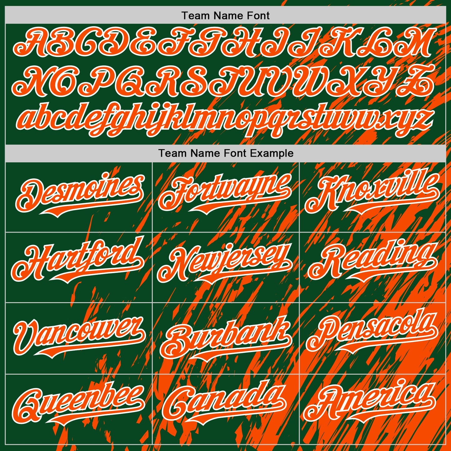 Custom Green Orange-White 3D Pattern Design Bomber Full-Snap Varsity Letterman Hoodie Jacket view 5