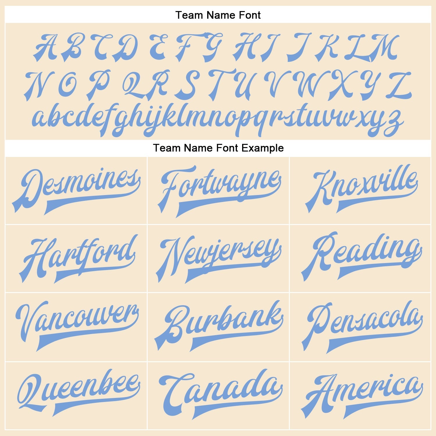 Custom Cream Light Blue Bomber Full-Snap Varsity Faux Leather Letterman Jacket view 3