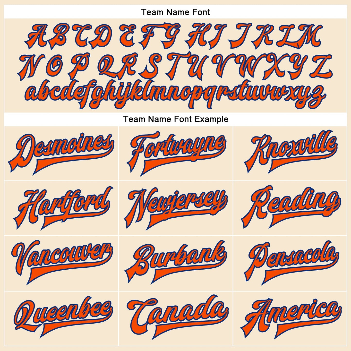 Custom Cream Orange-Royal Bomber Full-Snap Varsity Faux Leather Letterman Jacket view 3