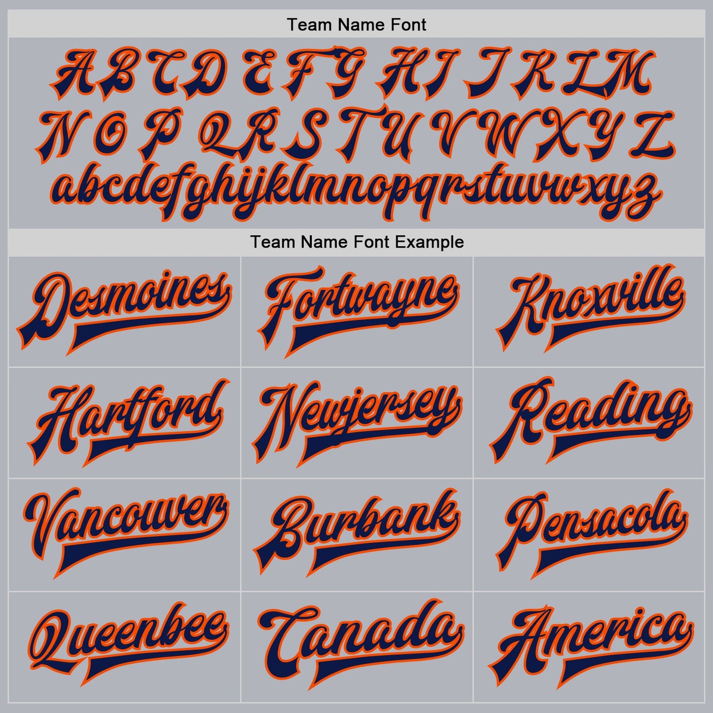 Custom Gray Navy-Orange Bomber Full-Snap Varsity Faux Leather Letterman Jacket view 3