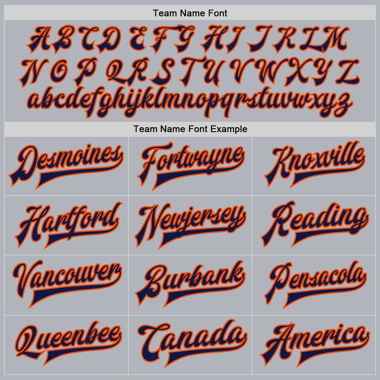 Custom Gray Navy-Orange Bomber Full-Snap Varsity Faux Leather Letterman Jacket view 3