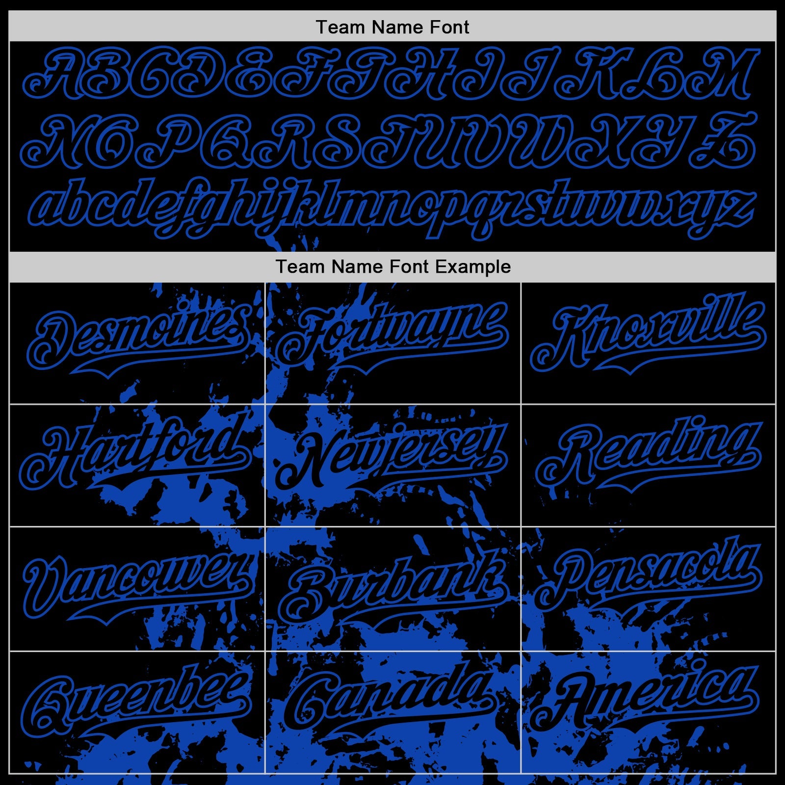 Custom Black White-Thunder Blue Splash Art 3D Pattern Design Bomber Full-Snap Varsity Letterman Hoodie Jacket view 5