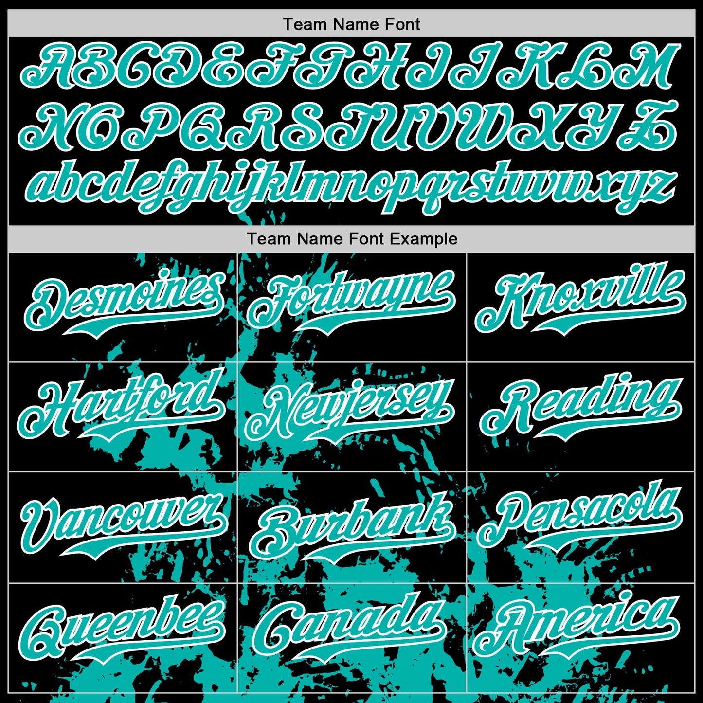 Custom Black Aqua-White Splash Art 3D Pattern Design Bomber Full-Snap Varsity Letterman Hoodie Jacket view 5