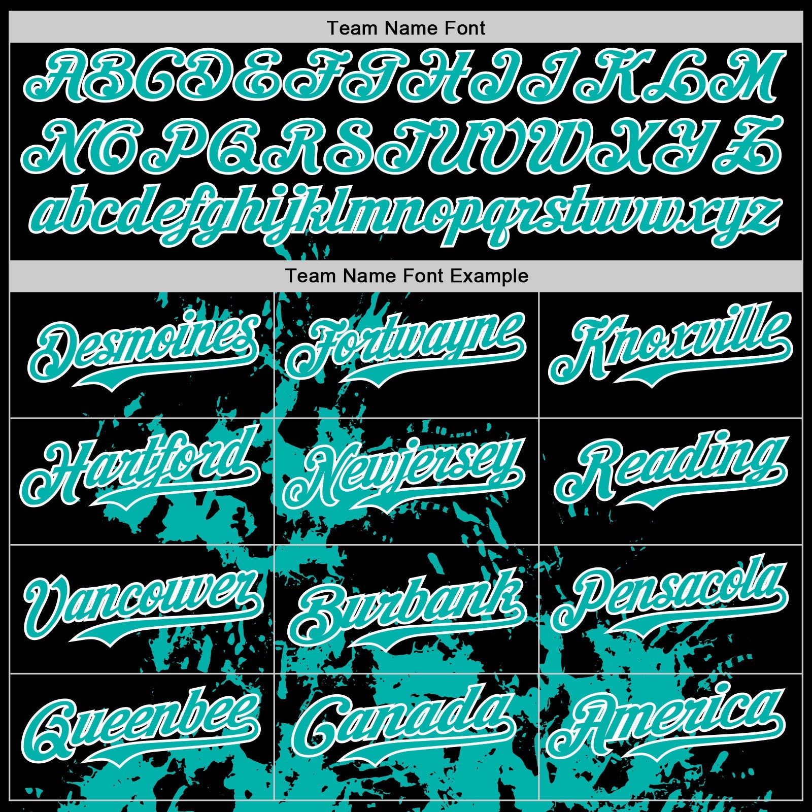 Custom Black Aqua-White Splash Art 3D Pattern Design Bomber Full-Snap Varsity Letterman Hoodie Jacket view 5