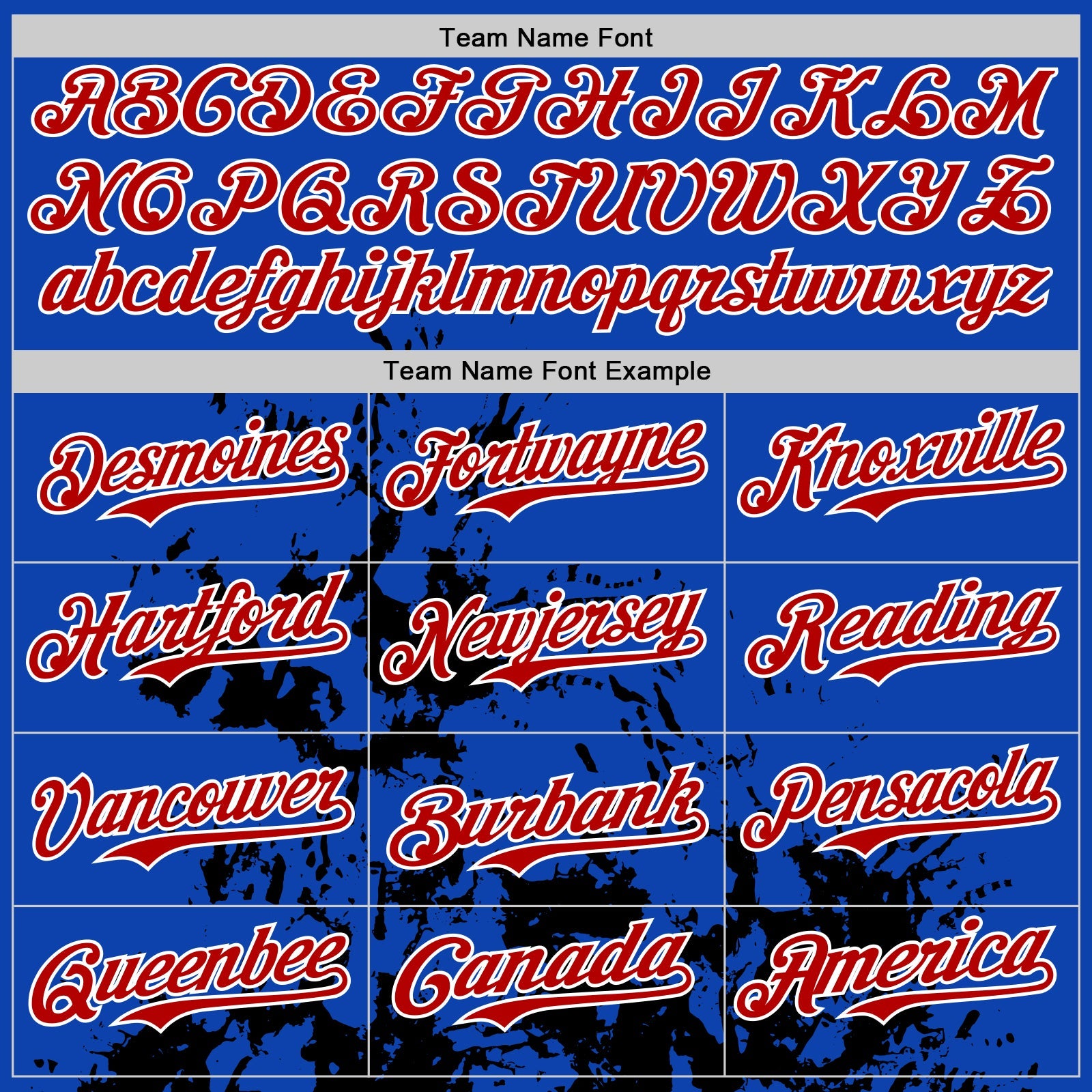 Custom Thunder Blue White Black-Red Splash Art 3D Pattern Design Bomber Full-Snap Varsity Letterman Hoodie Jacket view 5