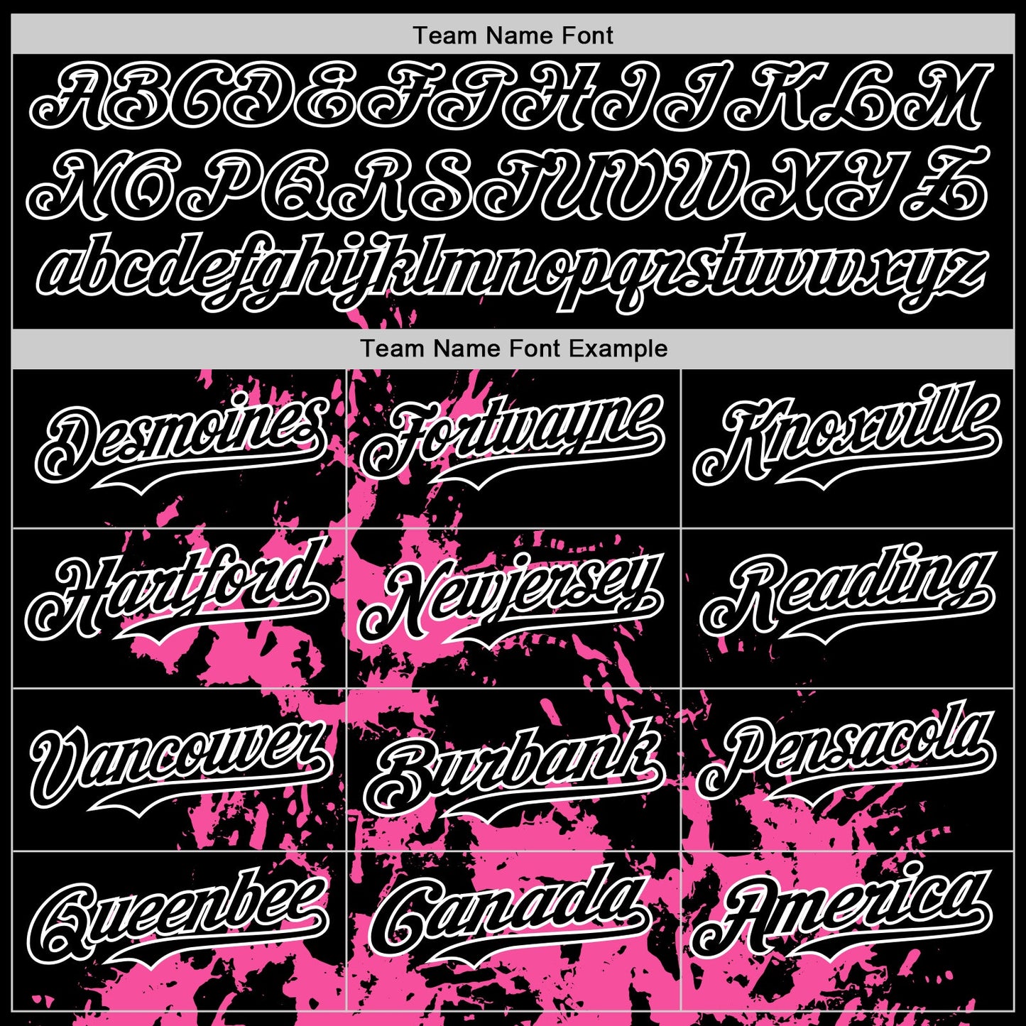 Custom Black Pink-White Splash Art 3D Pattern Design Bomber Full-Snap Varsity Letterman Hoodie Jacket view 5