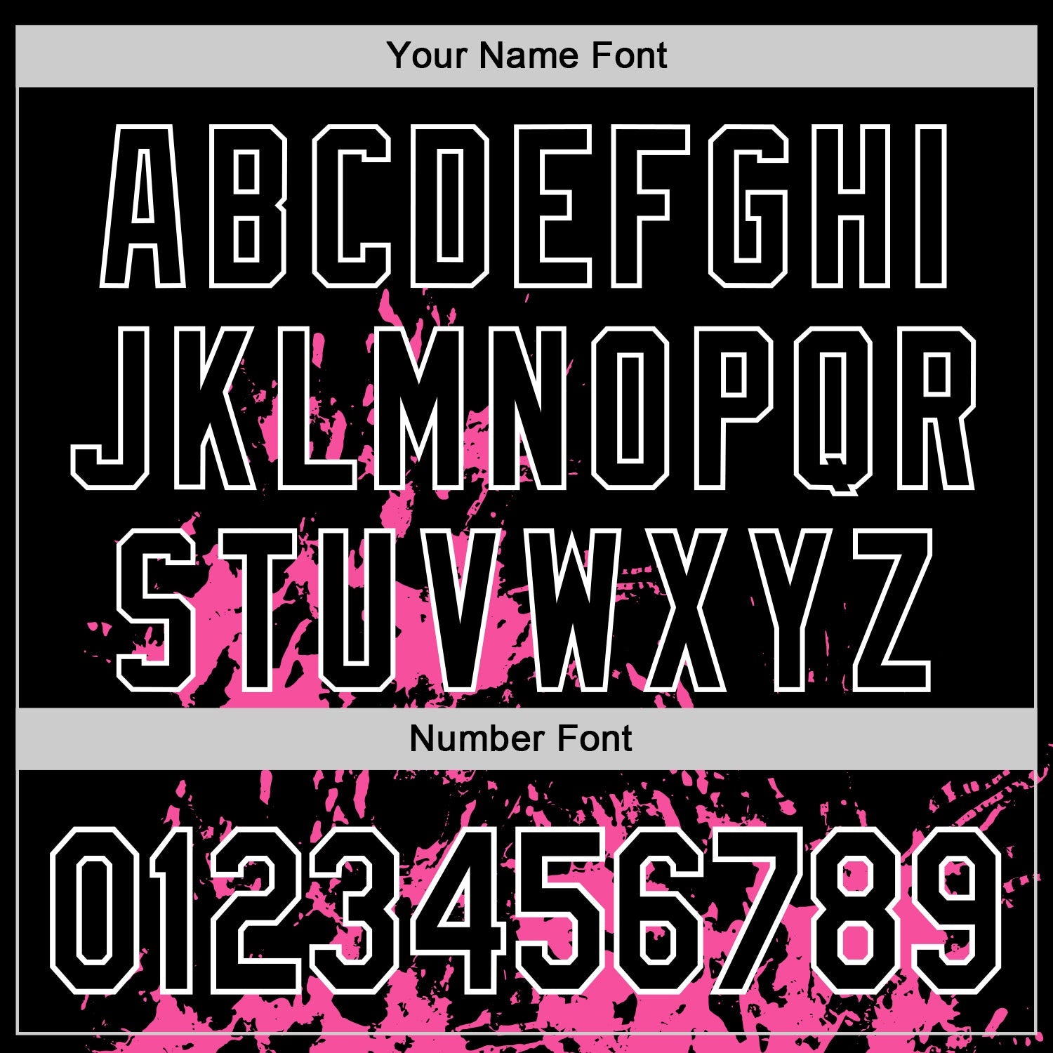 Custom Black Pink-White Splash Art 3D Pattern Design Bomber Full-Snap Varsity Letterman Hoodie Jacket view 6