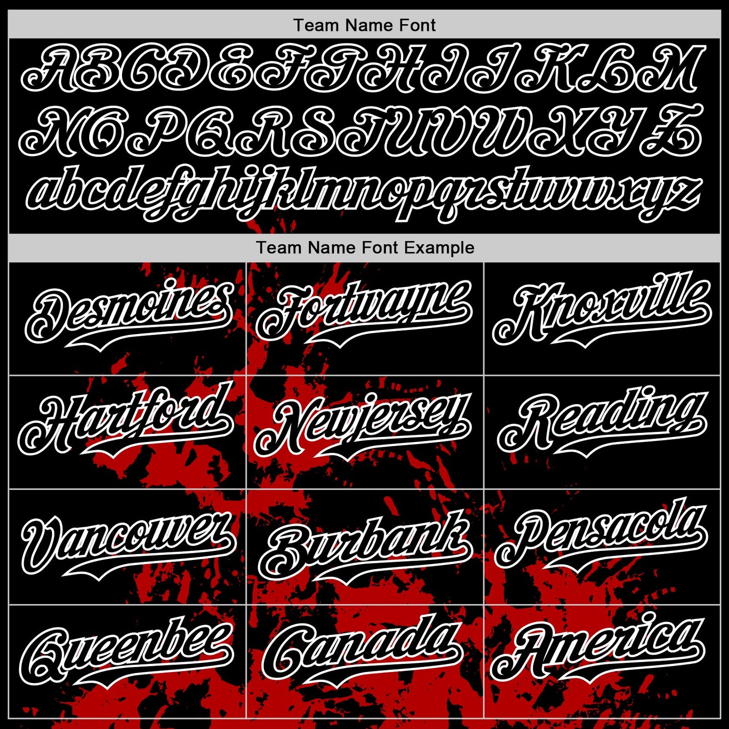 Custom Black Red-White Splash Art 3D Pattern Design Bomber Full-Snap Varsity Letterman Hoodie Jacket view 5
