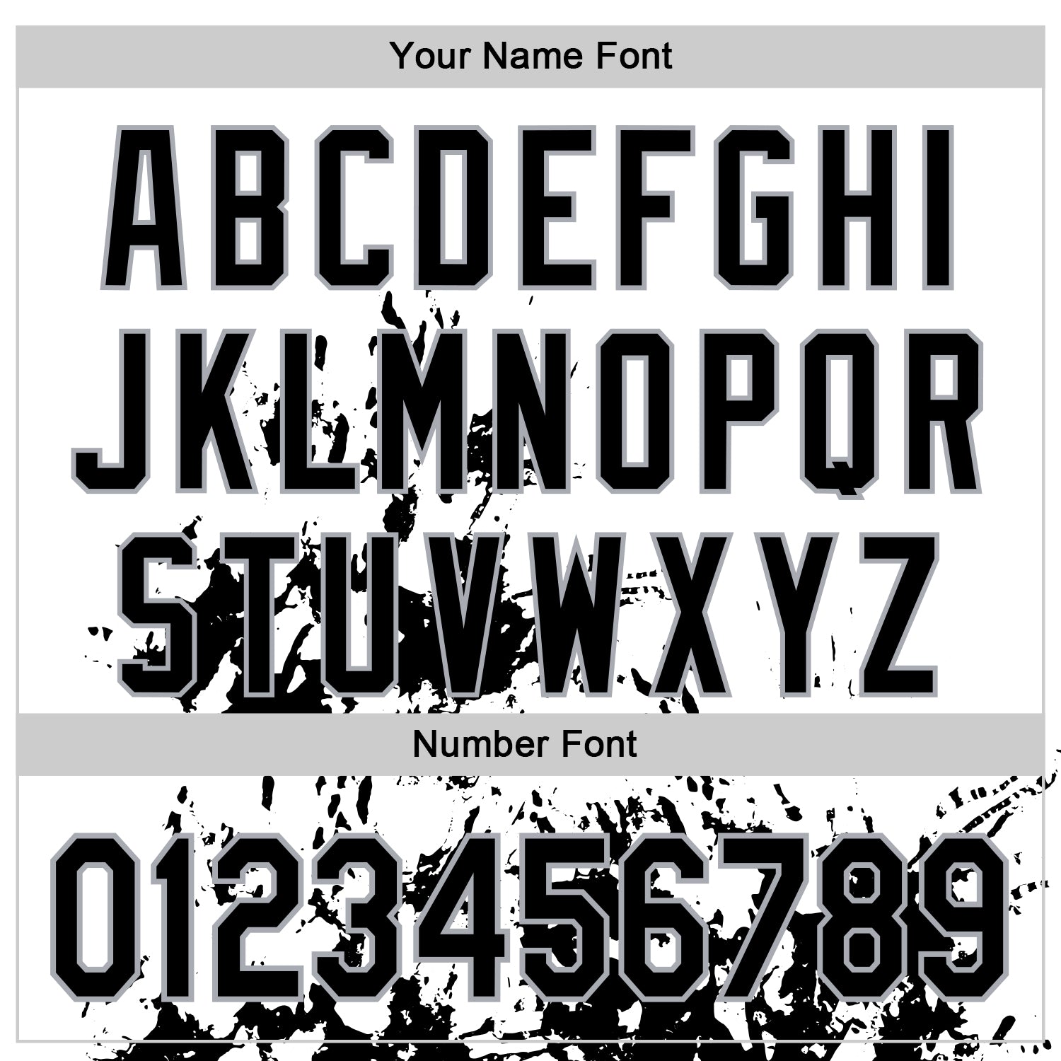 Custom White Black-Gray Splash Art 3D Pattern Design Bomber Full-Snap Varsity Letterman Hoodie Jacket view 6