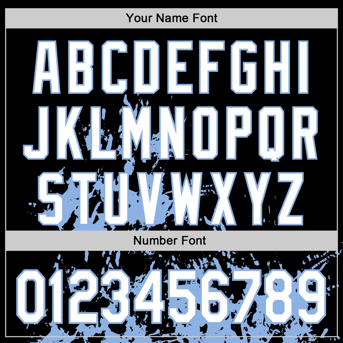 Custom Black White Light Blue-Pink Splash Art 3D Pattern Design Bomber Full-Snap Varsity Letterman Hoodie Jacket view 6