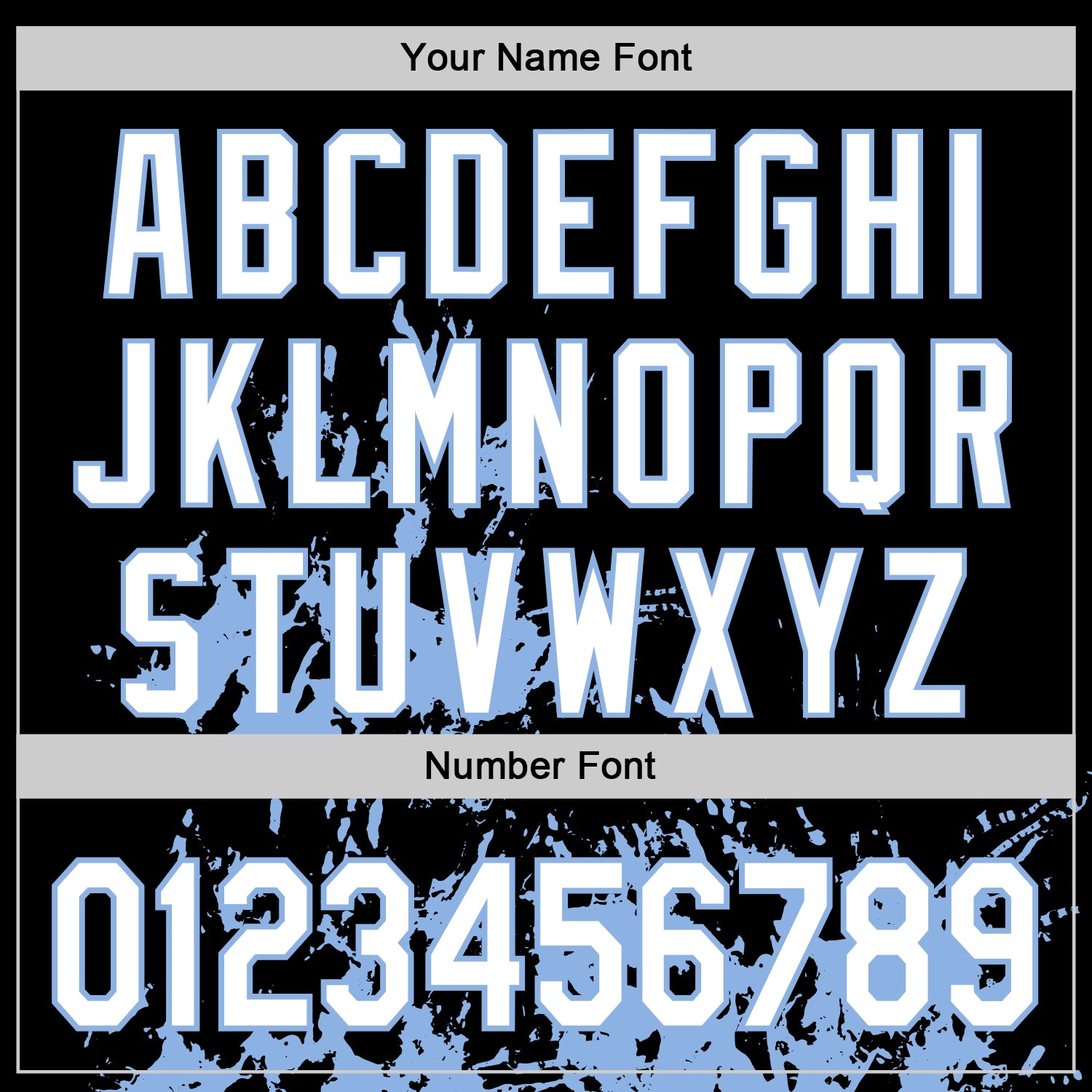 Custom Black White Light Blue-Pink Splash Art 3D Pattern Design Bomber Full-Snap Varsity Letterman Hoodie Jacket view 6