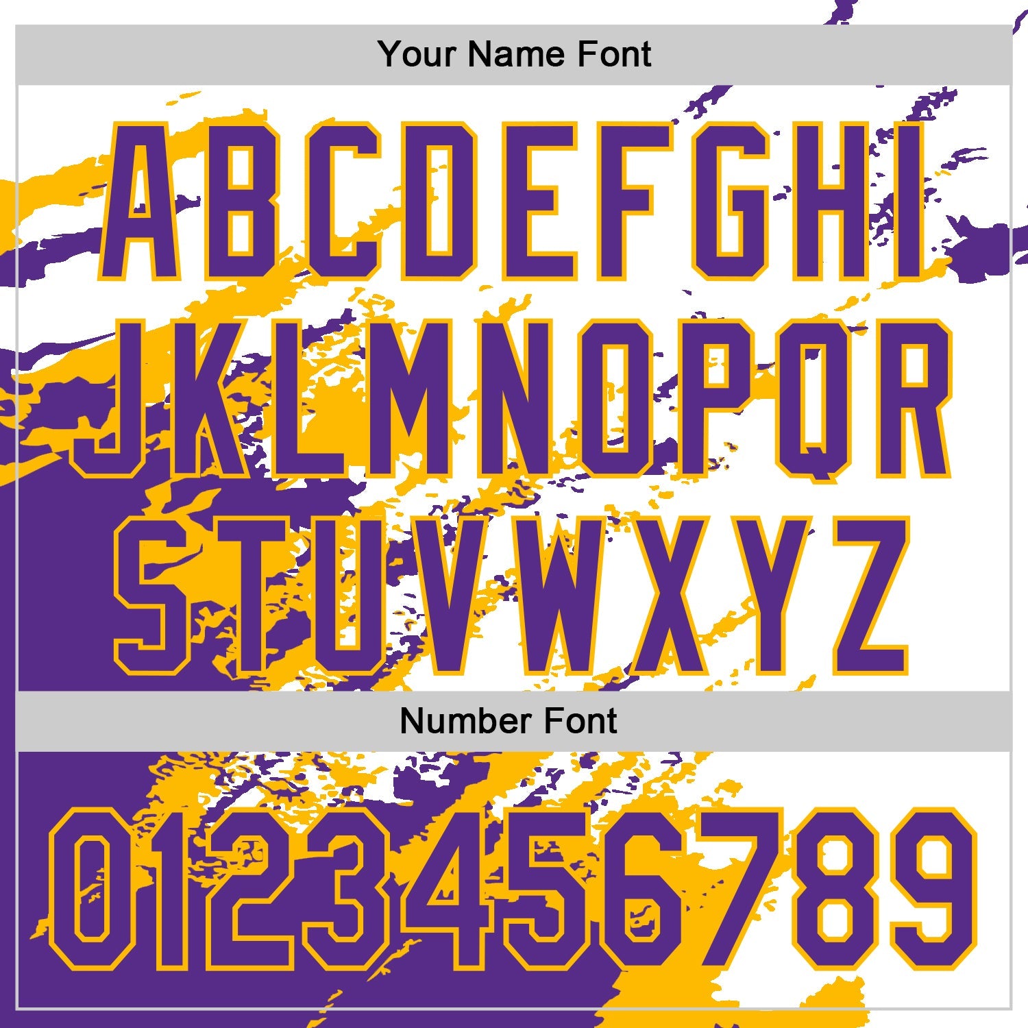 Custom White Purple-Gold Splash Art 3D Pattern Design Bomber Full-Snap Varsity Letterman Hoodie Jacket view 6