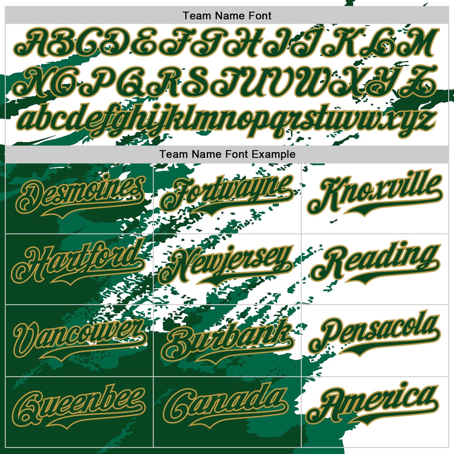 Custom White Green Old Gold Kelly Green Splash Art 3D Pattern Design Bomber Full-Snap Varsity Letterman Hoodie Jacket view 5