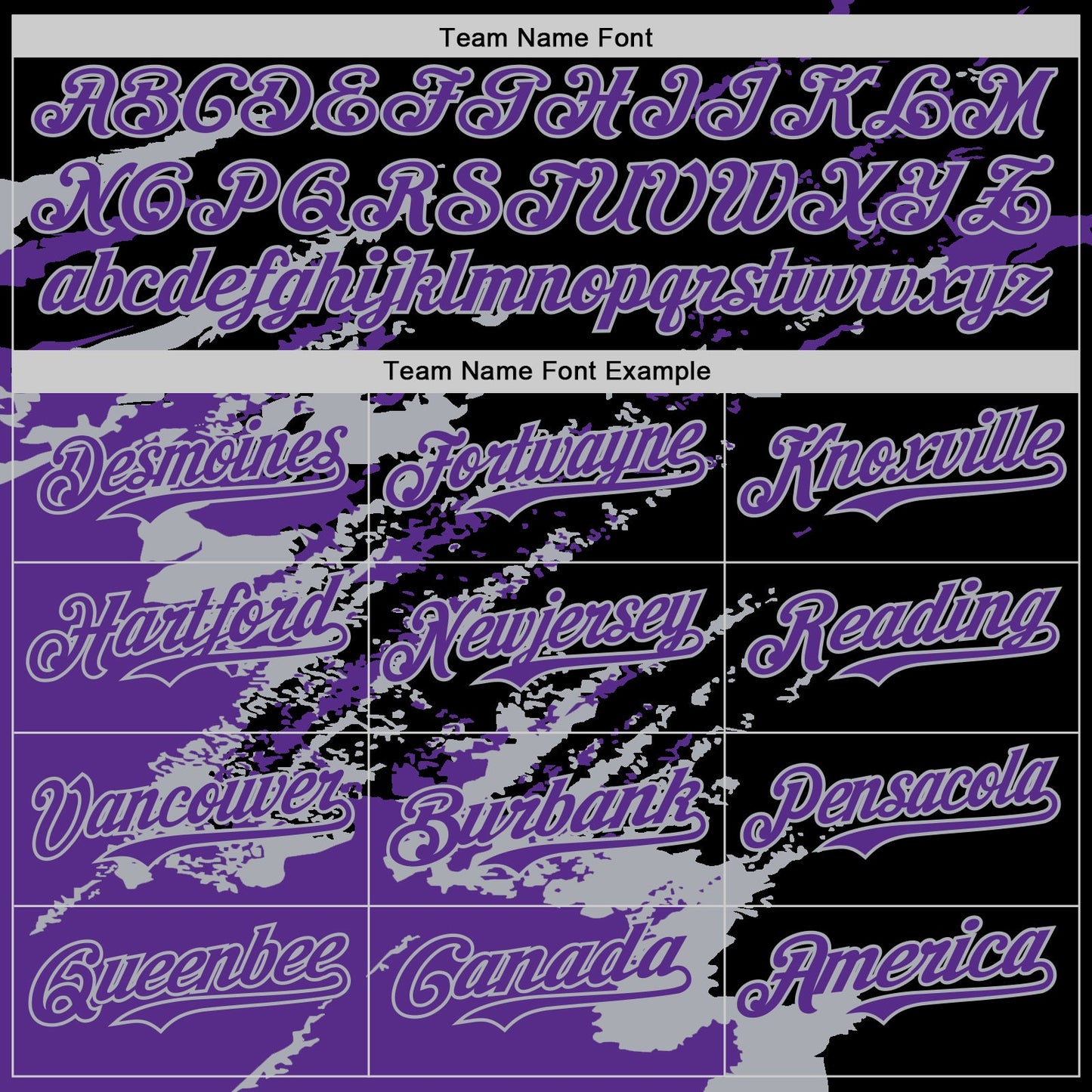Custom Black Purple-Gray Splash Art 3D Pattern Design Bomber Full-Snap Varsity Letterman Hoodie Jacket view 5