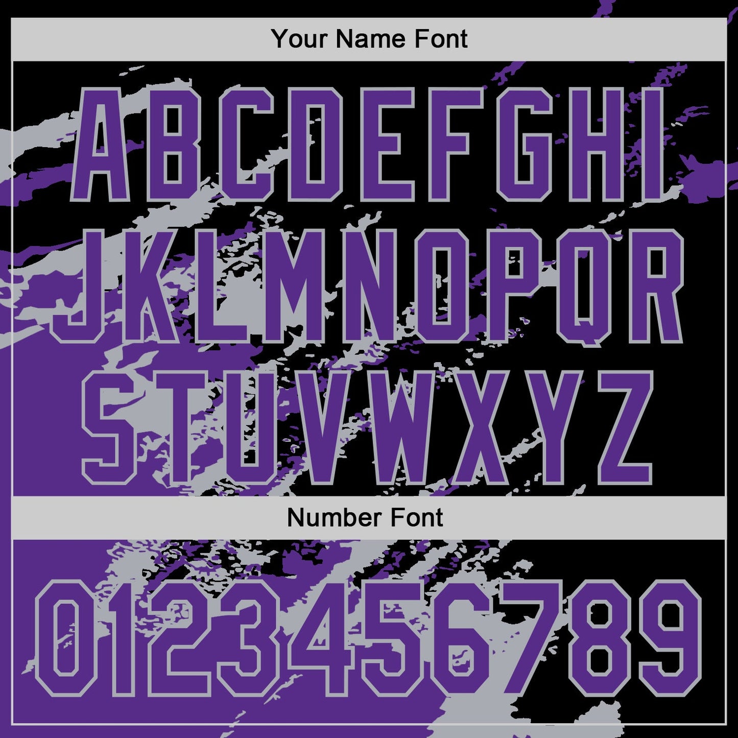 Custom Black Purple-Gray Splash Art 3D Pattern Design Bomber Full-Snap Varsity Letterman Hoodie Jacket view 6