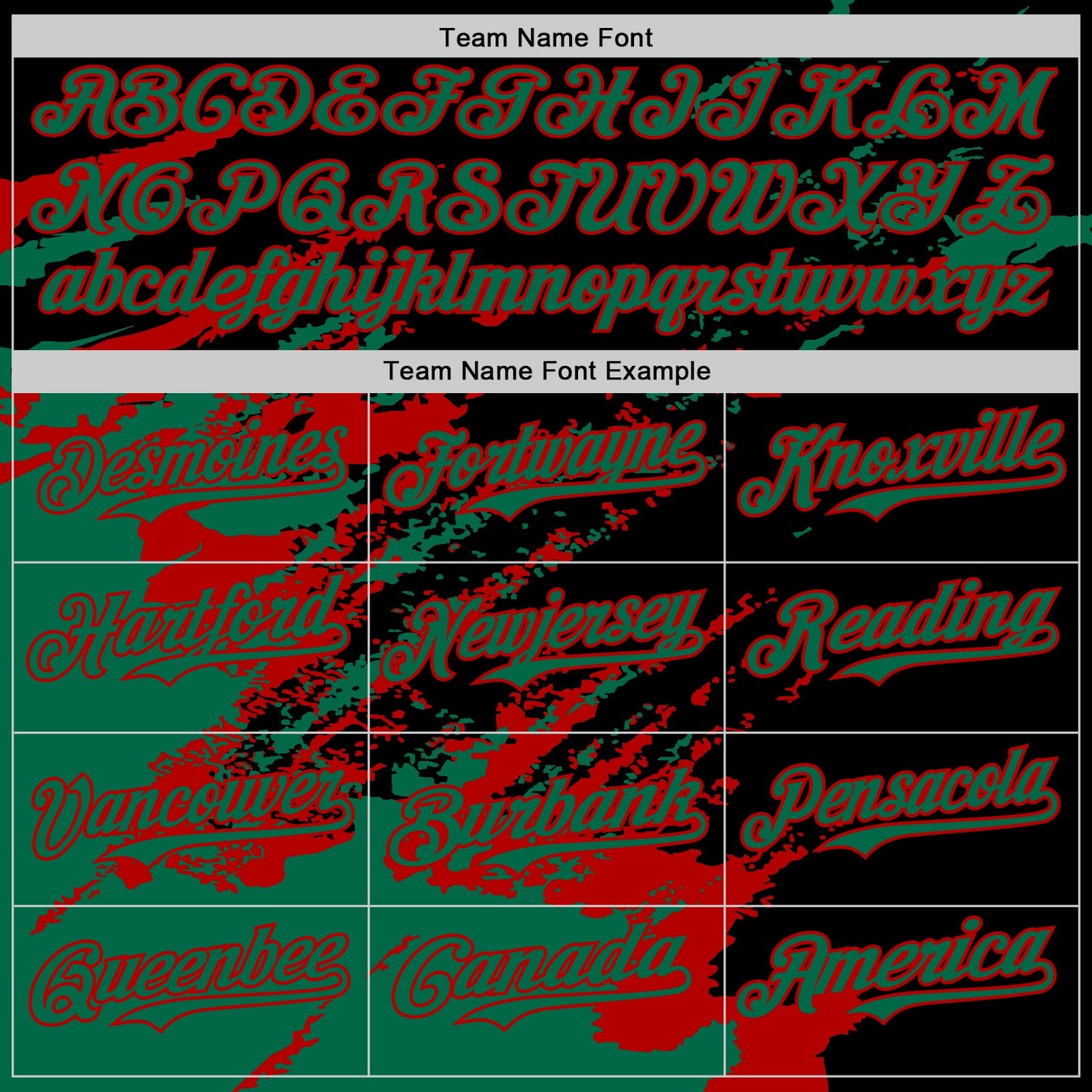 Custom Black Kelly Green-Red Splash Art 3D Pattern Design Bomber Full-Snap Varsity Letterman Hoodie Jacket view 5
