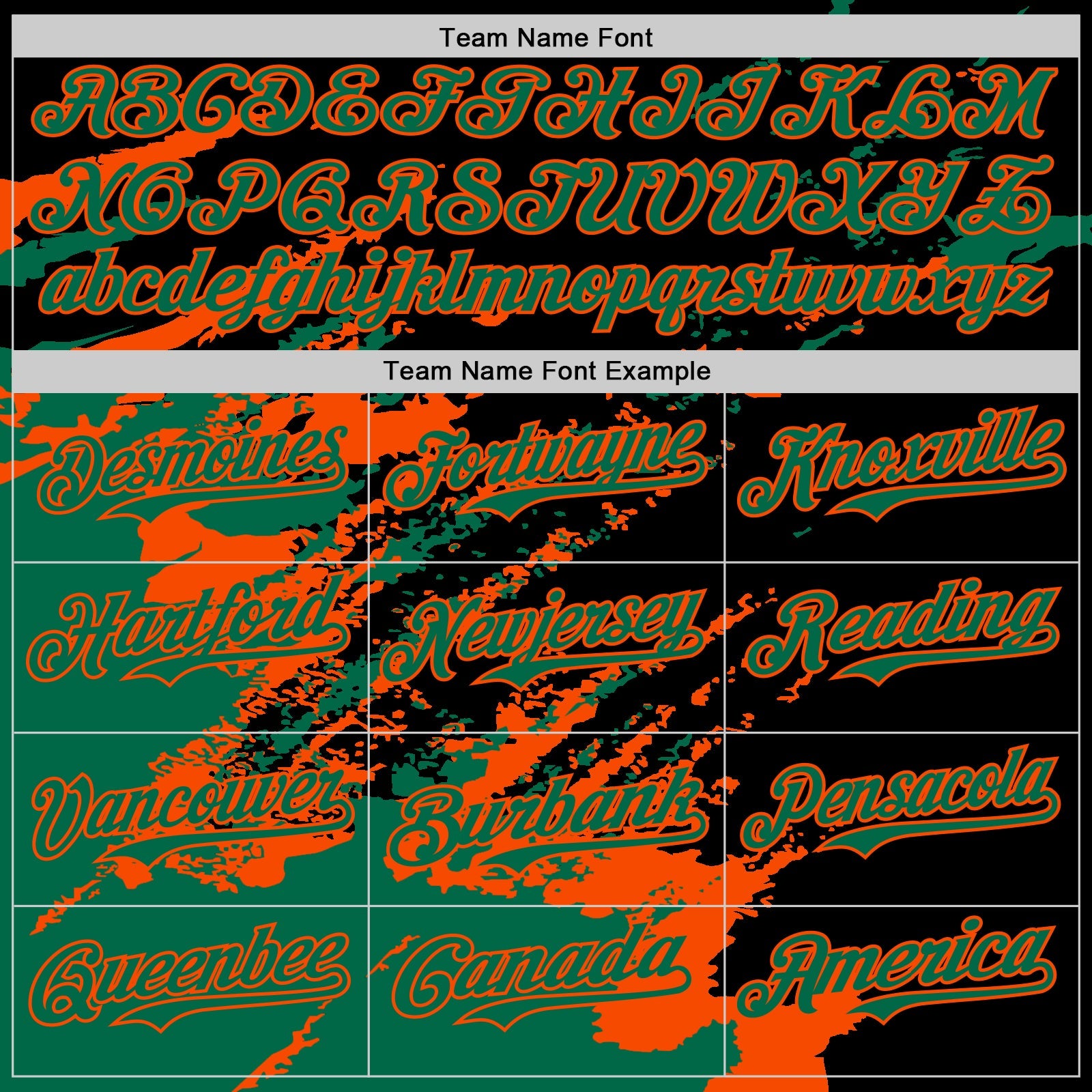 Custom Black Kelly Green-Orange Splash Art 3D Pattern Design Bomber Full-Snap Varsity Letterman Hoodie Jacket view 5
