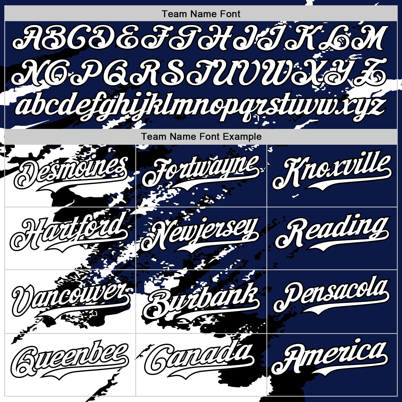 Custom Royal White-Black Splash Art 3D Pattern Design Bomber Full-Snap Varsity Letterman Hoodie Jacket view 5