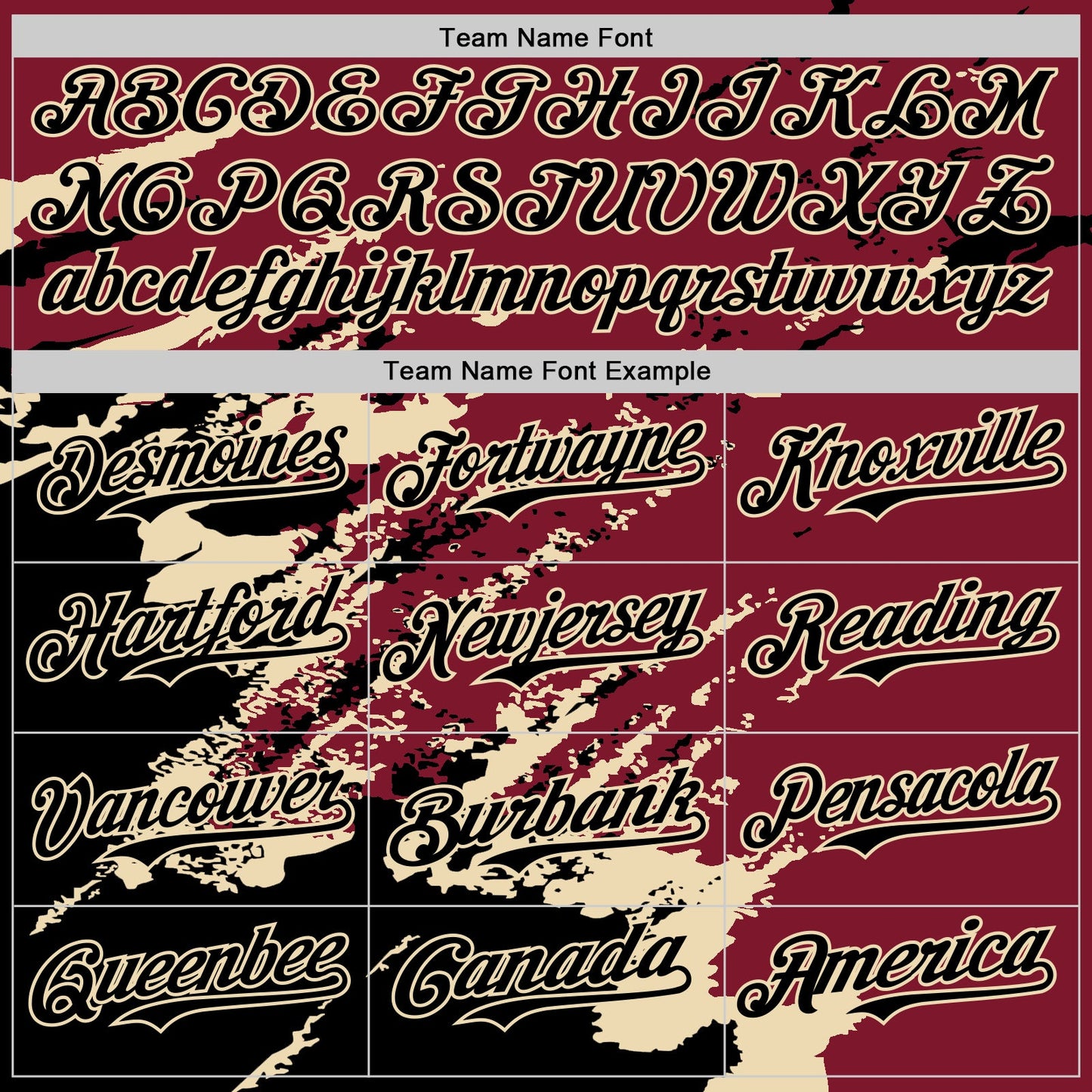 Custom Crimson Black-Cream Splash Art 3D Pattern Design Bomber Full-Snap Varsity Letterman Hoodie Jacket view 5