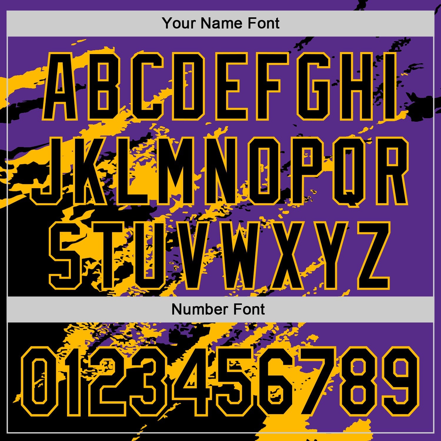 Custom Purple Black-Gold Splash Art 3D Pattern Design Bomber Full-Snap Varsity Letterman Hoodie Jacket view 6