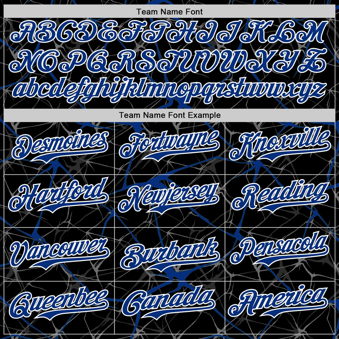 Custom Black Royal-White Abstract Network 3D Pattern Design Bomber Full-Snap Varsity Letterman Hoodie Jacket view 5