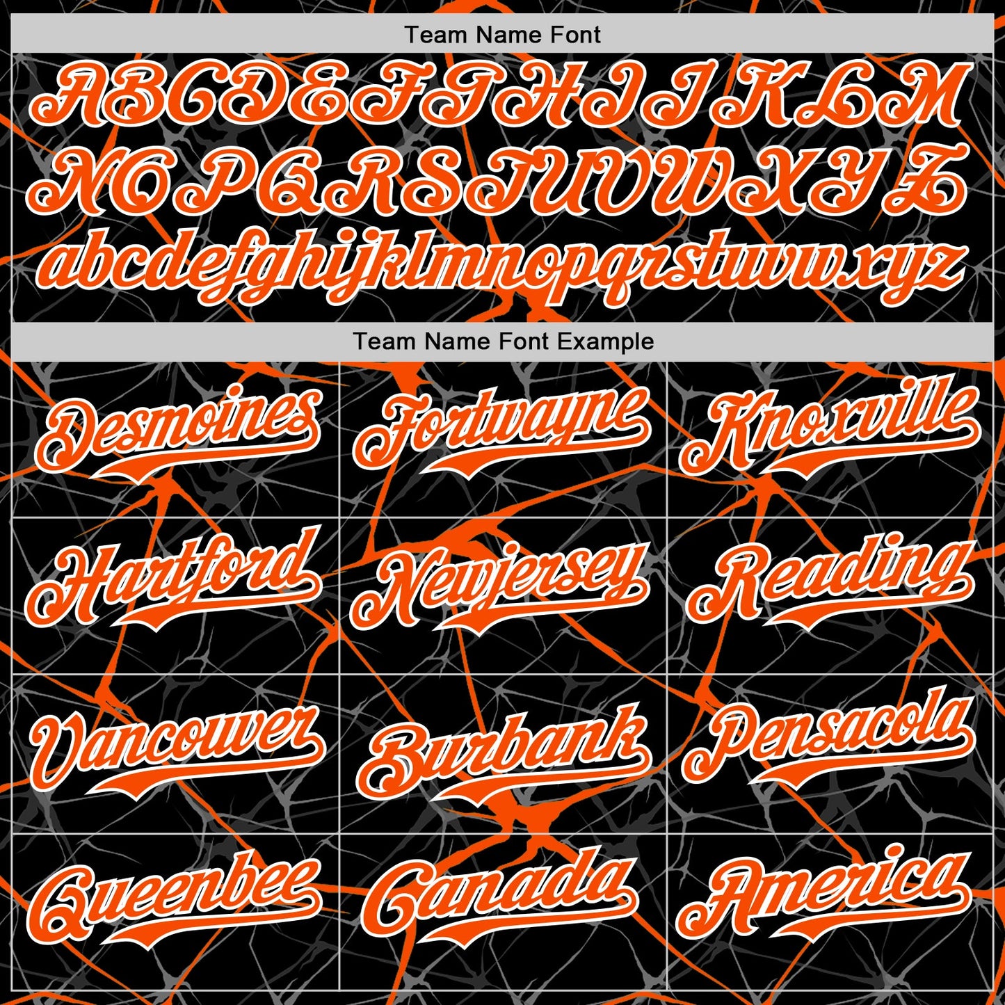 Custom Black Orange-White Abstract Network 3D Pattern Design Bomber Full-Snap Varsity Letterman Hoodie Jacket view 5
