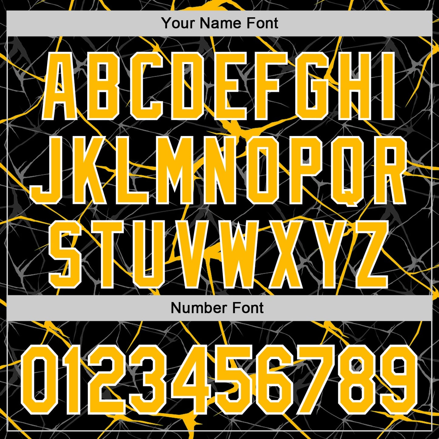 Custom Black Gold-White Abstract Network 3D Pattern Design Bomber Full-Snap Varsity Letterman Hoodie Jacket view 6