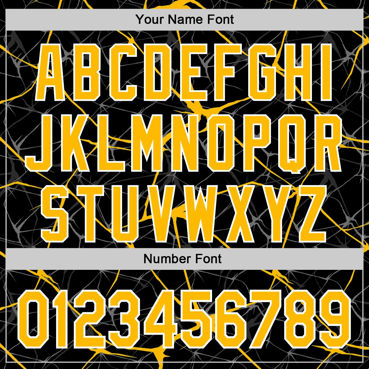 Custom Black Gold-White Abstract Network 3D Pattern Design Bomber Full-Snap Varsity Letterman Hoodie Jacket view 6